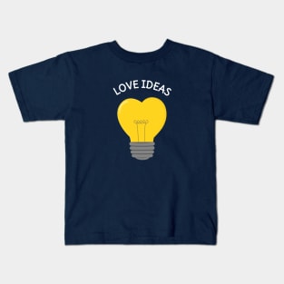 Love Lightbulb T-Shirt Kids T-Shirt